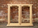 solid wood flush casement windows in derbyshire